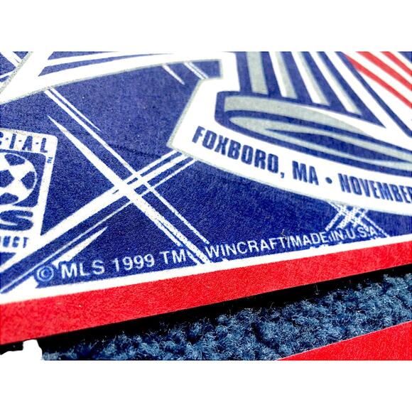 MLS Cup 1999 Foxboro Stadium Pennant - DC United v LA Galaxy - Picture 5 of 9
